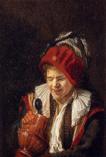 Judith leyster A Youth with a Jug Germany oil painting art